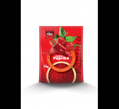 Paprika sladká mletá CBA 25g