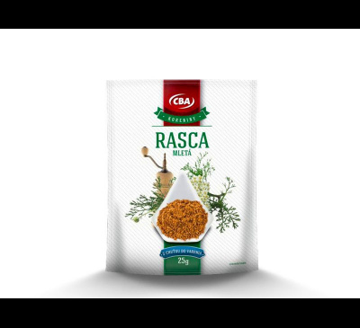 Rasca mletá CBA 25g