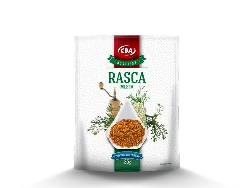 Rasca mletá CBA 25g