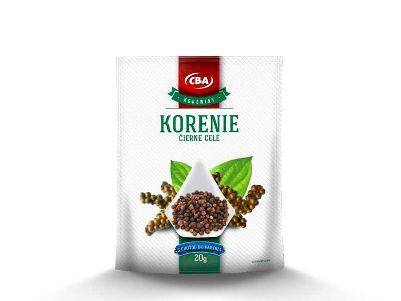 Korenie čierne celé CBA 20g
