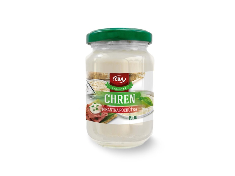 Chren pikantná pochúťka CBA 170g