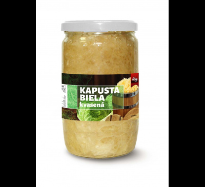 Kapusta biela kvasená CBA 640g