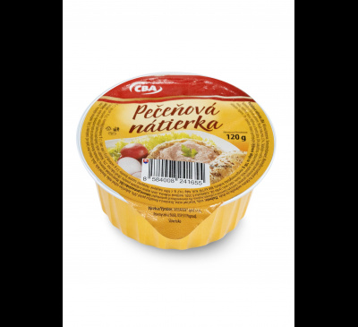 Pečeňová nátierka CBA 120g
