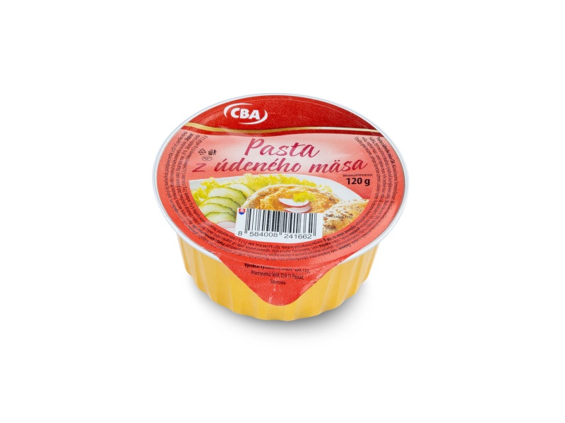 Pasta z údeného mäsa CBA 120g
