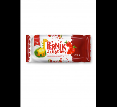 Perník jahodový CBA 45g