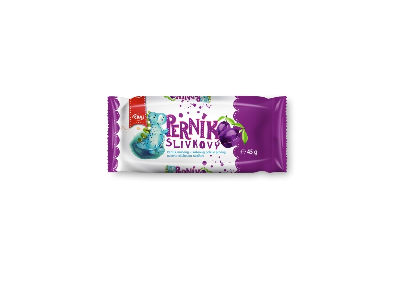 Perník slivkový CBA 45g