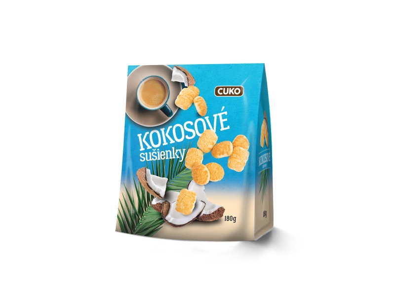 CUKO Kokosové sušienky CBA 180g