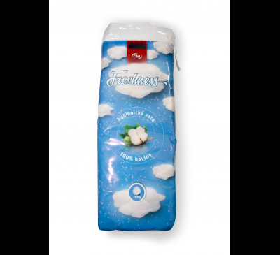 Hygienická vata skladaná Freshness CBA 100g