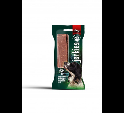 Jerkies pre psa s hovädzinou CBA 120g