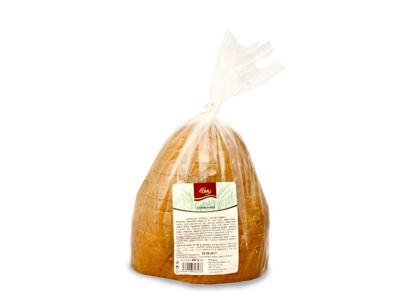 Chlieb pšeničný svetlý CBA 450g